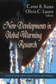Book cover of: New Developments in Global Warming Research. By: Carter B. Keyes