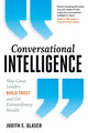 Book cover of: Conversational Intelligence. By: Judith E. Glaser