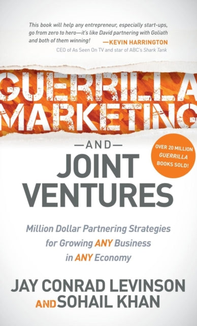 Book cover of: Guerrilla Marketing and Joint Ventures. By: Jay Conrad Levinson