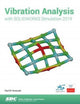 Book cover of: Vibration Analysis with SOLIDWORKS Simulation 2019. By: Paul Kurowski