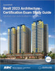 Book cover of: Autodesk Revit 2023 Architecture Certification Exam Study Guide. By: Elise Moss