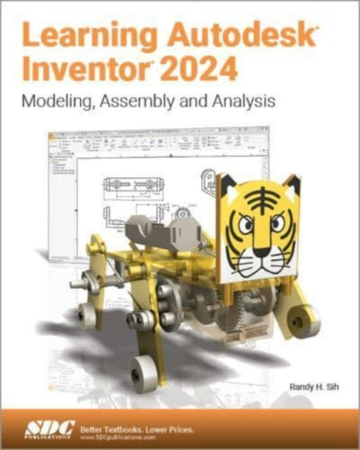 Book cover of: Learning Autodesk Inventor 2024. By: Randy Shih