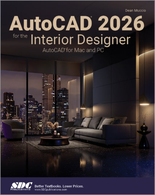 Book cover of: AutoCAD 2026 for the Interior Designer