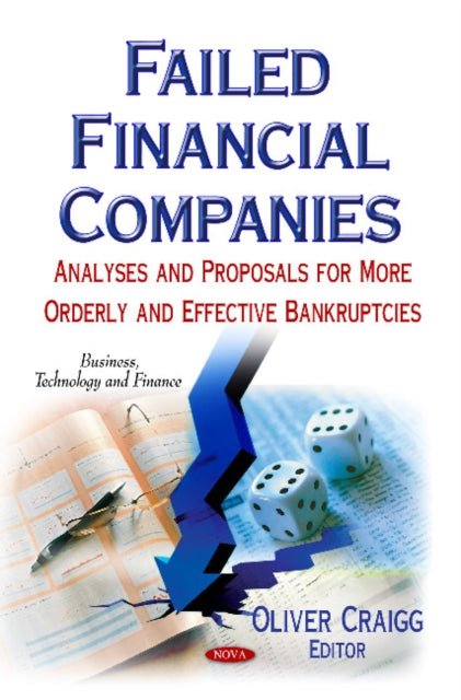 Book cover of: Failed Financial Companies. By: Oliver Craigg