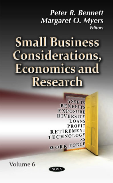 Book cover of: Small Business Considerations, Economics & Research