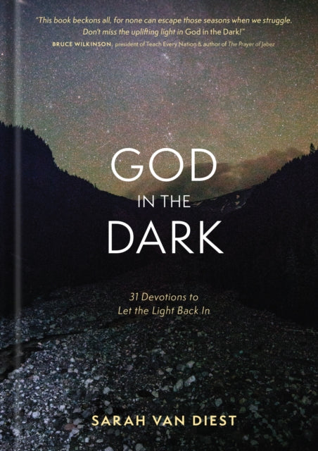 Book cover of: God in the Dark. By: Sarah Van Diest