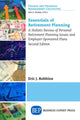 Book cover of: Essentials of Retirement Planning. By: Eric Robbins