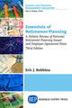 Book cover of: Essentials of Retirement Planning. By: Eric J. Robbins