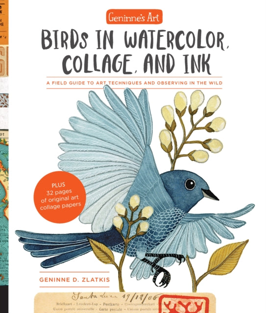 Geninne's Art: Birds in Watercolor, Collage, and Ink, A field guide to art techniques and observing in the wild 9781631594755 Geninne D. Zlatkis