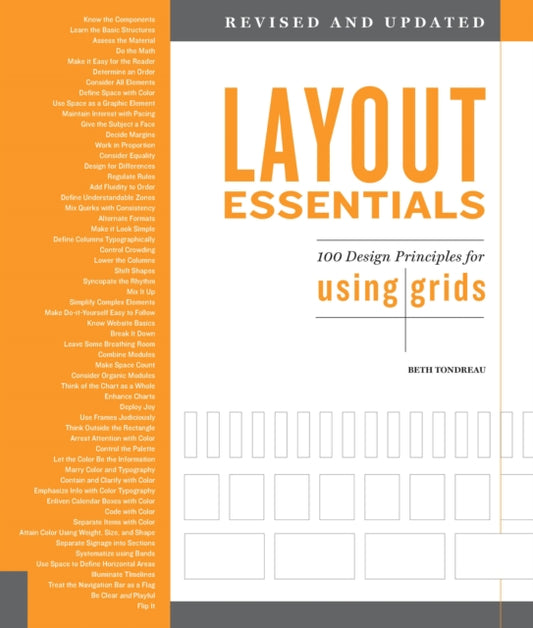 Book cover of: Layout Essentials Revised and Updated. By: Beth Tondreau