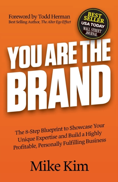 Book cover of: You Are The Brand. By: Mike Kim