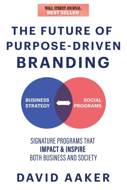 Book cover of: Future of Purpose-Driven Branding. By: David Aaker
