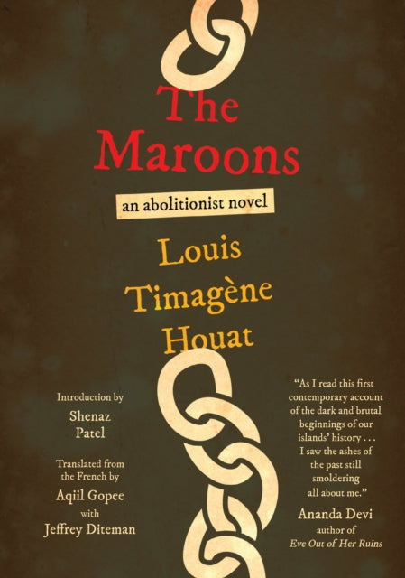 Book cover of: Maroons. By: Louis Timagene Houat