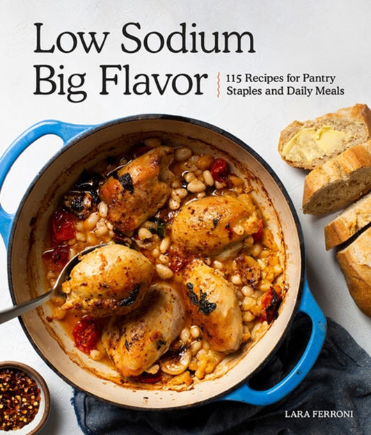 Book cover of: Low Sodium, Big Flavor. By: Lara Ferroni