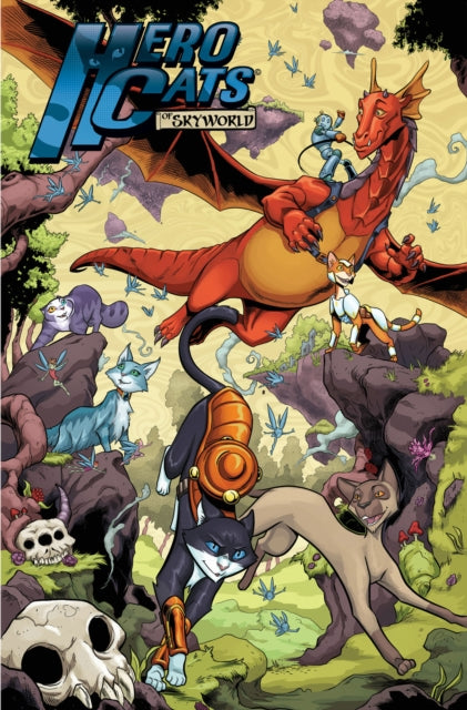 Book cover of: Hero Cats of Skyworld a New Realm: Volume 6. By: Kyle Puttkammer