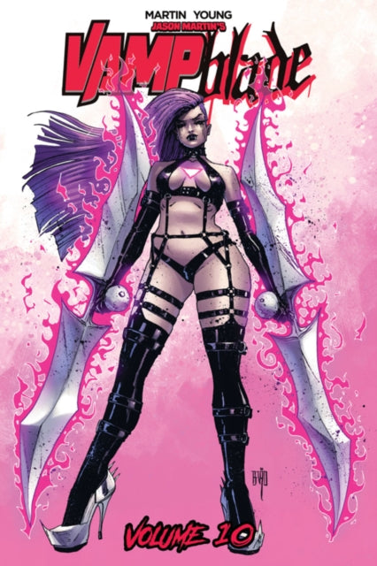 Book cover of: Vampblade Volume 10: Back In Black. By: Jason Martin