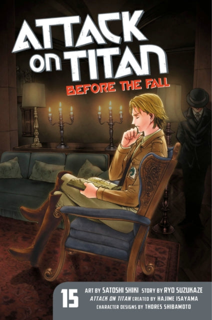 Book cover of: Attack On Titan: Before The Fall 15. By: 涼風涼
