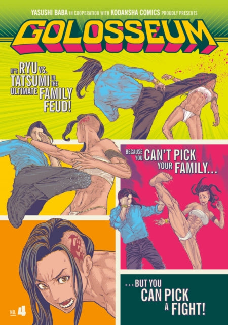 Book cover of: Golosseum 4. By: Yasushi Baba