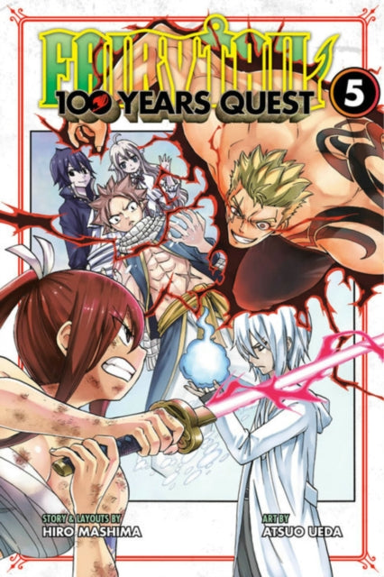 Book cover of: Fairy Tail: 100 Years Quest 5. By: Hiro Mashima
