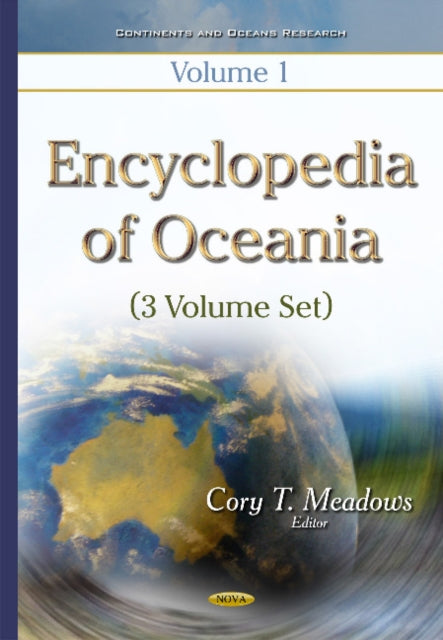 Book cover of: Encyclopedia of Oceania. By: Cory T. Meadows