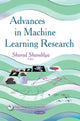 Book cover of: Advances in Machine Learning Research. By: Sharad Shandilya