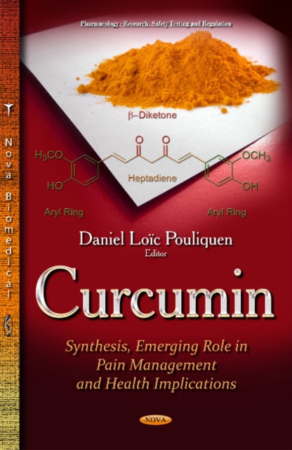 Book cover of: Curcumin. By: Daniel Loïc Pouliquen