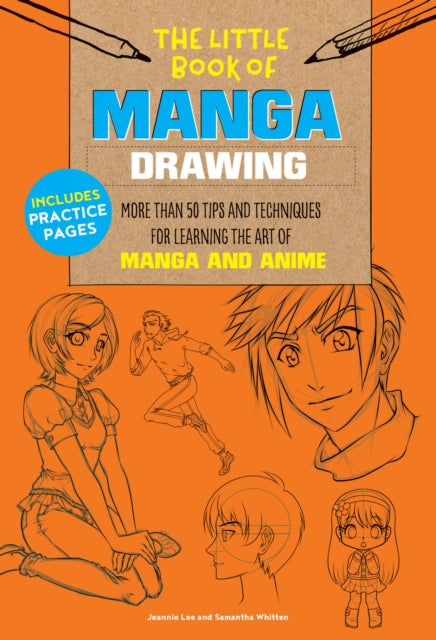 Book cover of: Little Book of Manga Drawing. By: Walter Foster Creative Team