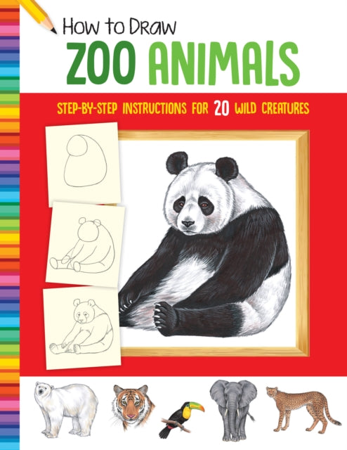 Book cover of: How to Draw Zoo Animals. By: Diana Fisher