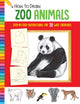 Book cover of: How to Draw Zoo Animals. By: Diana Fisher