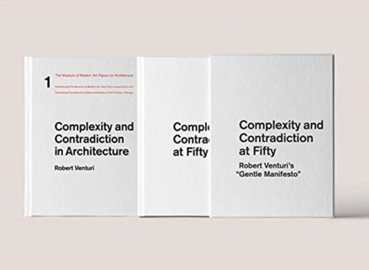 Book cover of: Complexity and Contradiction at fifty. By: Martino Stierli