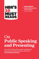 Book cover of: HBR's 10 Must Reads on Public Speaking and Presenting (with featured article "How to Give a Killer Presentation" By Chris Anderson). By: Harvard Business Review