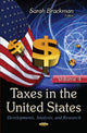 Book cover of: Taxes in the United States. By: Sarah Brackman