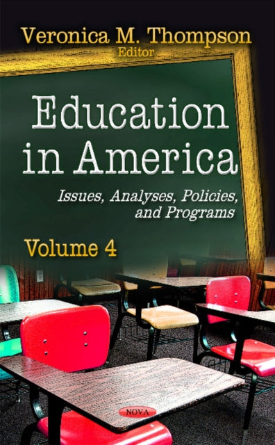 Book cover of: Education in America. By: Veronica M. Thompson