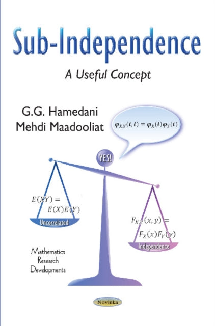 Book cover of: Sub-Independence. By: G. G. Hamedani