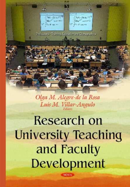 Book cover of: Research on University Teaching & Faculty Development. By: Olga M. Alegre-de la Rosa