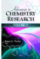 Book cover of: Advances in Chemistry Research. By: Taylor, James C.