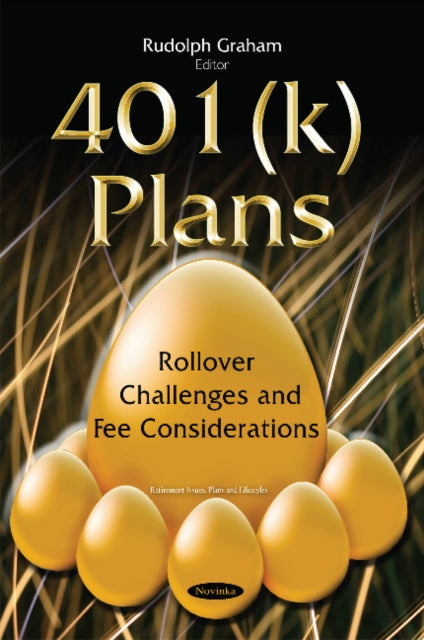 Book cover of: 401(k) Plans. By: Rudolph Graham