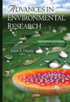 Book cover of: Advances in Environmental Research. By: Justin A. Daniels