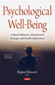 Book cover of: Psychological Well-Being. By: Rafael Bowers