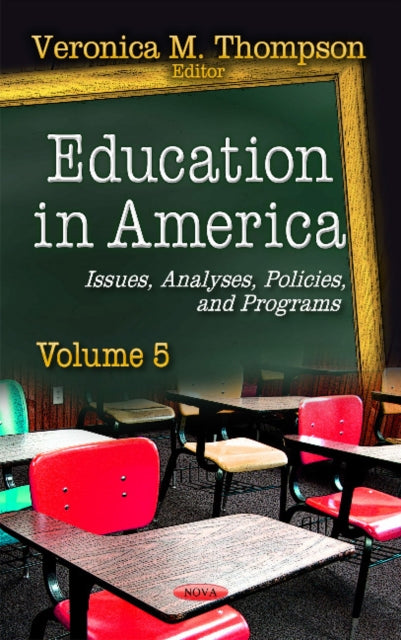 Book cover of: Education in America. By: Veronica M. Thompson