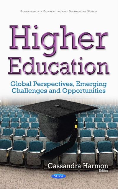 Book cover of: Higher Education. By: Cassandra Harmon