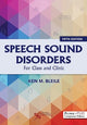 Book cover of: Speech Sound Disorders. By: Ken M. Bleile