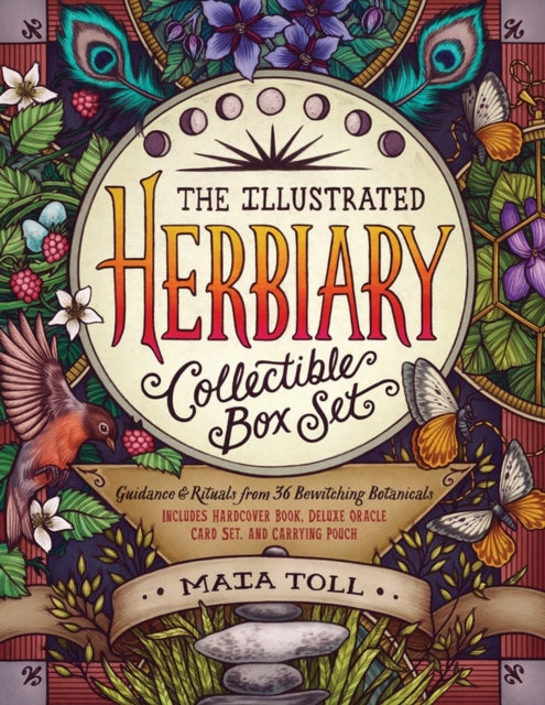 Book cover of: Illustrated Herbiary Collectible Box Set. By: Maia Toll