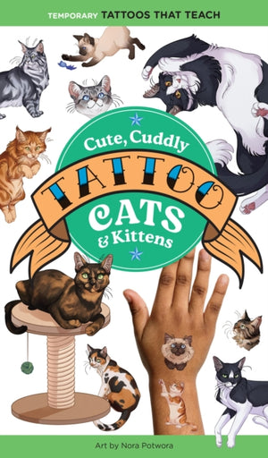 Cute, Cuddly Tattoo Cats & Kittens
