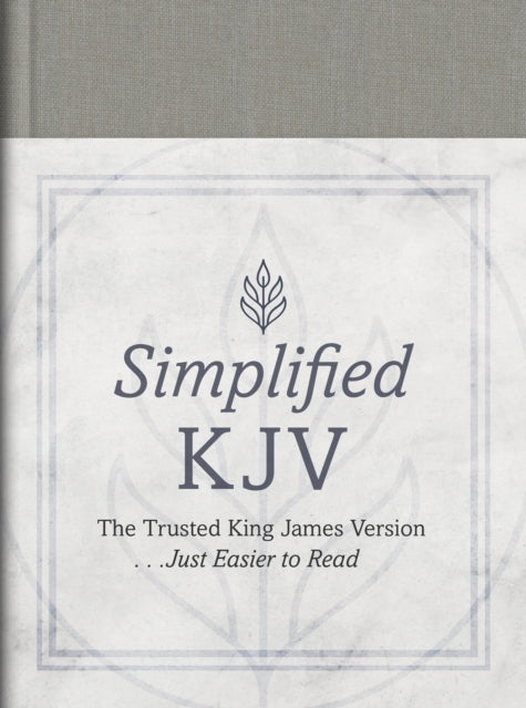 Book cover of: Barbour Simplified KJV [Pewter Branch]. By: Barbour Publishing