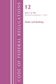 Book cover of: Code of Federal Regulations, Title 12 Banks and Banking 1-199, Revised as of January 1, 2022. By: Office Of The Federal Register (U.S.)