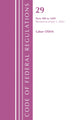 Book cover of: Code of Federal Regulations, TITLE 29 LABOR OSHA 900-1899, Revised as of July 1, 2022. By: Office Of The Federal Register (U.S.)