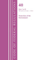 Book cover of: Code of Federal Regulations, Title 40 Protection of the Environment 1-49, Revised as of July 1, 2022. By: Office Of The Federal Register (U.S.)