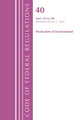 Book cover of: Code of Federal Regulations, Title 40 Protection of the Environment 723-789, Revised as of July 1, 2022. By: Office Of The Federal Register (U.S.)