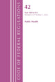 Book cover of: Code of Federal Regulations, Title 42 Public Health 400-413, Revised as of October 1, 2022. By: Office Of The Federal Register (U.S.)